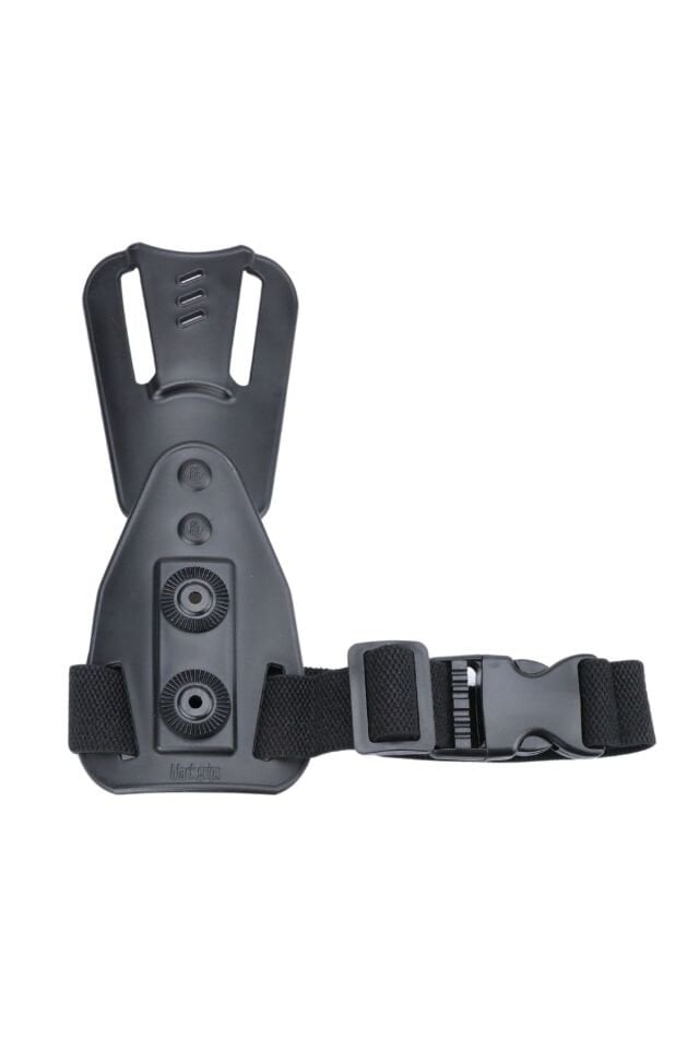 Black Grips Polimer Alçak Taşıma Bacak Kılıfı Aparatı Siyah