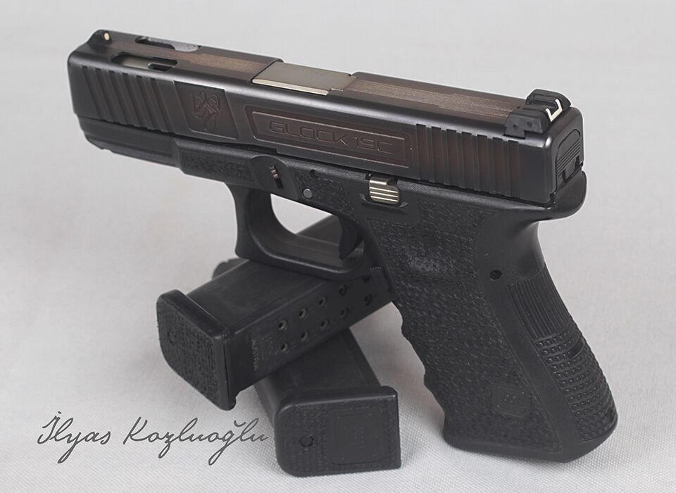 Glock 19 C Misfit & Koyu Füme Kaplama