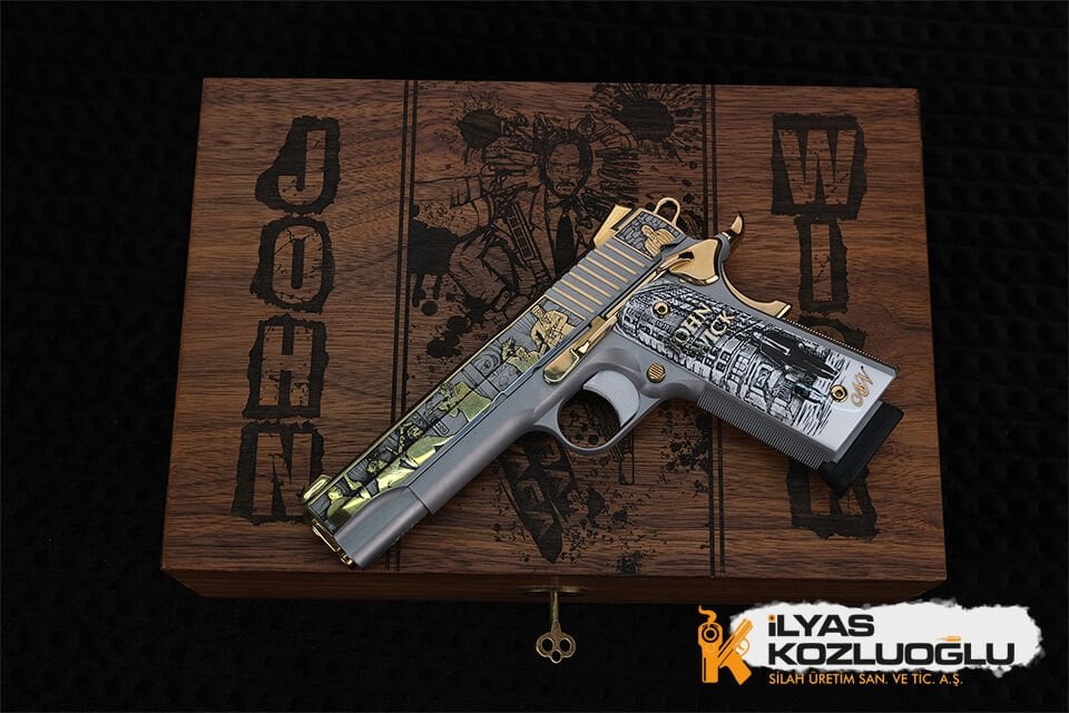 SIG SAUER 1911 - JOHN WICK Gravür - Füme Kaplama