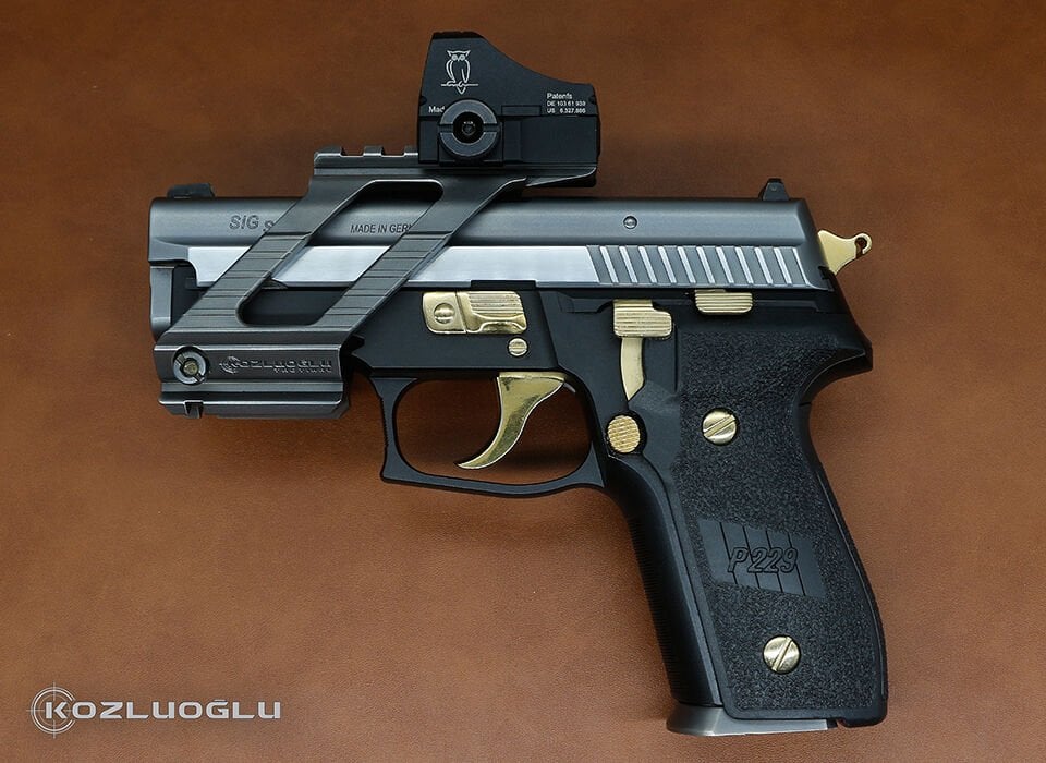 Sig Sauer P226 Red Dot Koyu Titanyum Kaplama