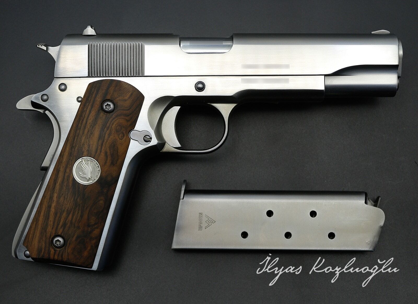 Tisaş ZIG M1911 - Mat Beyaz Krom Kaplama