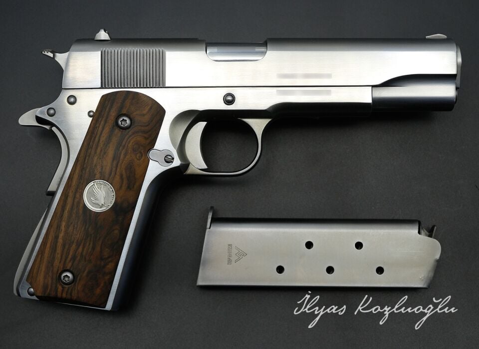 Tisaş ZIG M1911 - Mat Beyaz Krom Kaplama