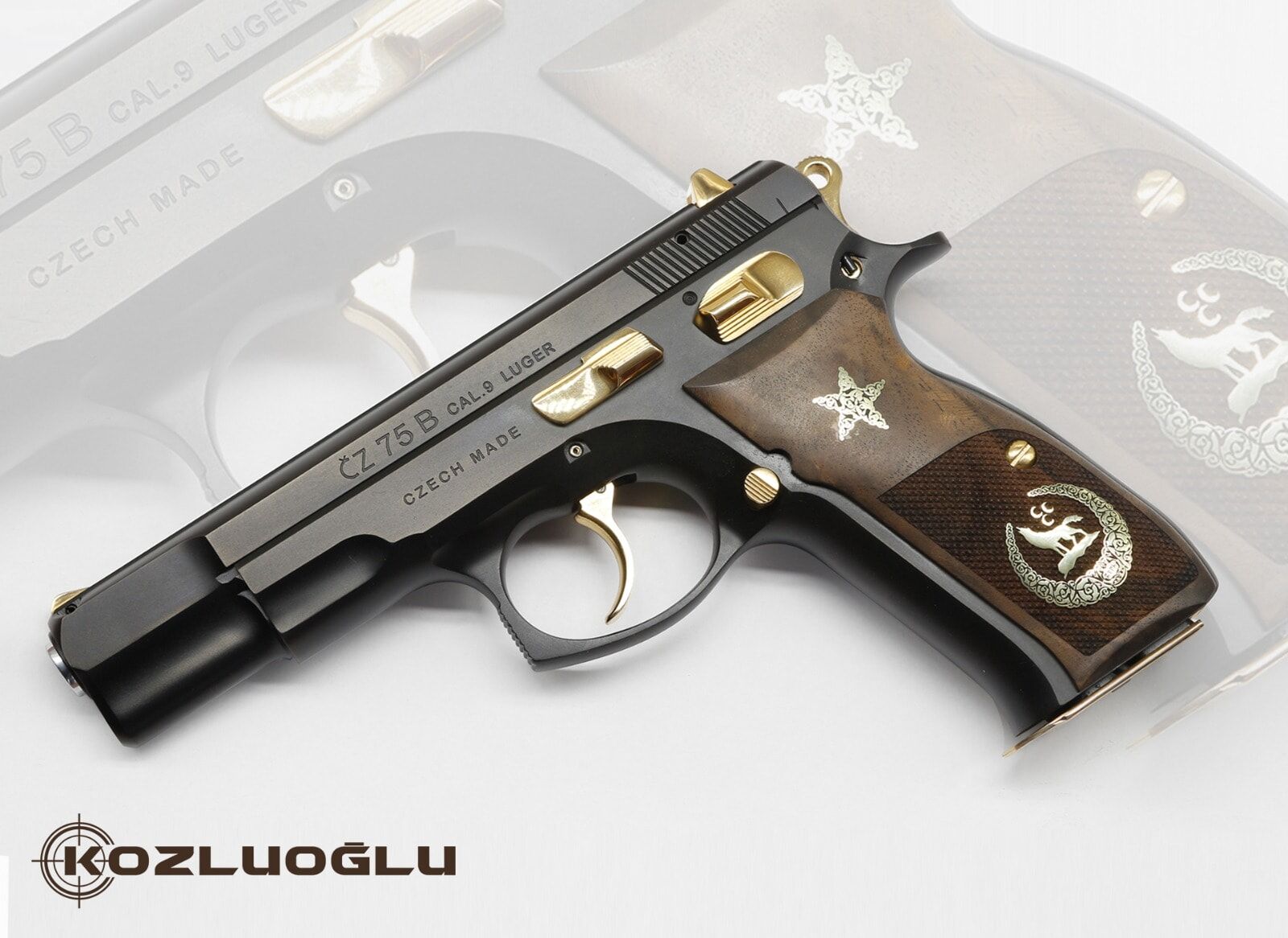 CZ 75 B - Mat Siyah Krom Kaplama