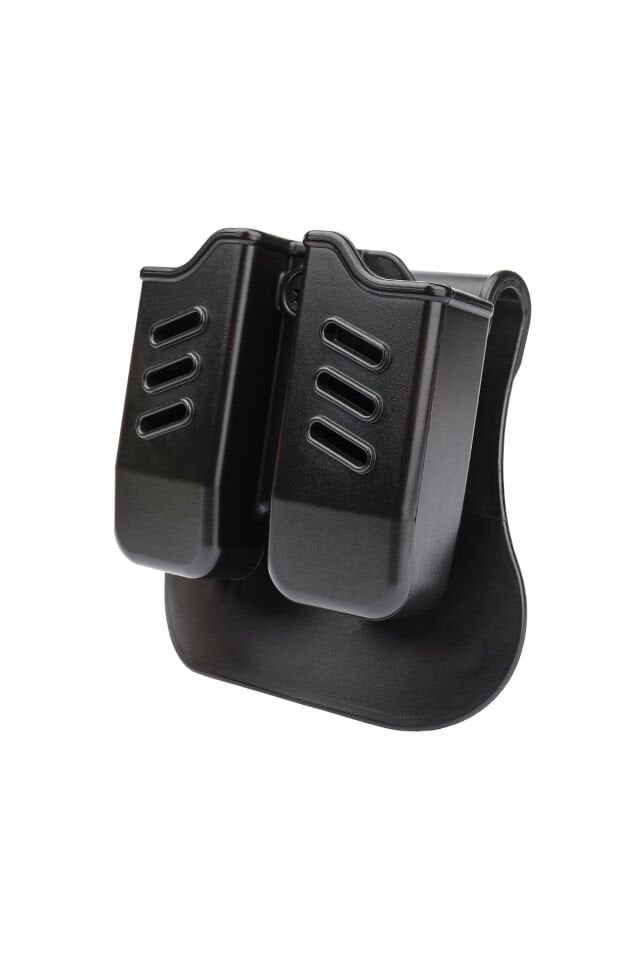 Black Grips Taktik Polimer Çiftli Şarjörlük Siyah